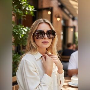 Dior brown Square Sunglasses